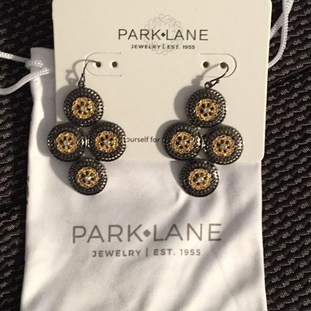 New!  Park Lane earrings with protective bag.